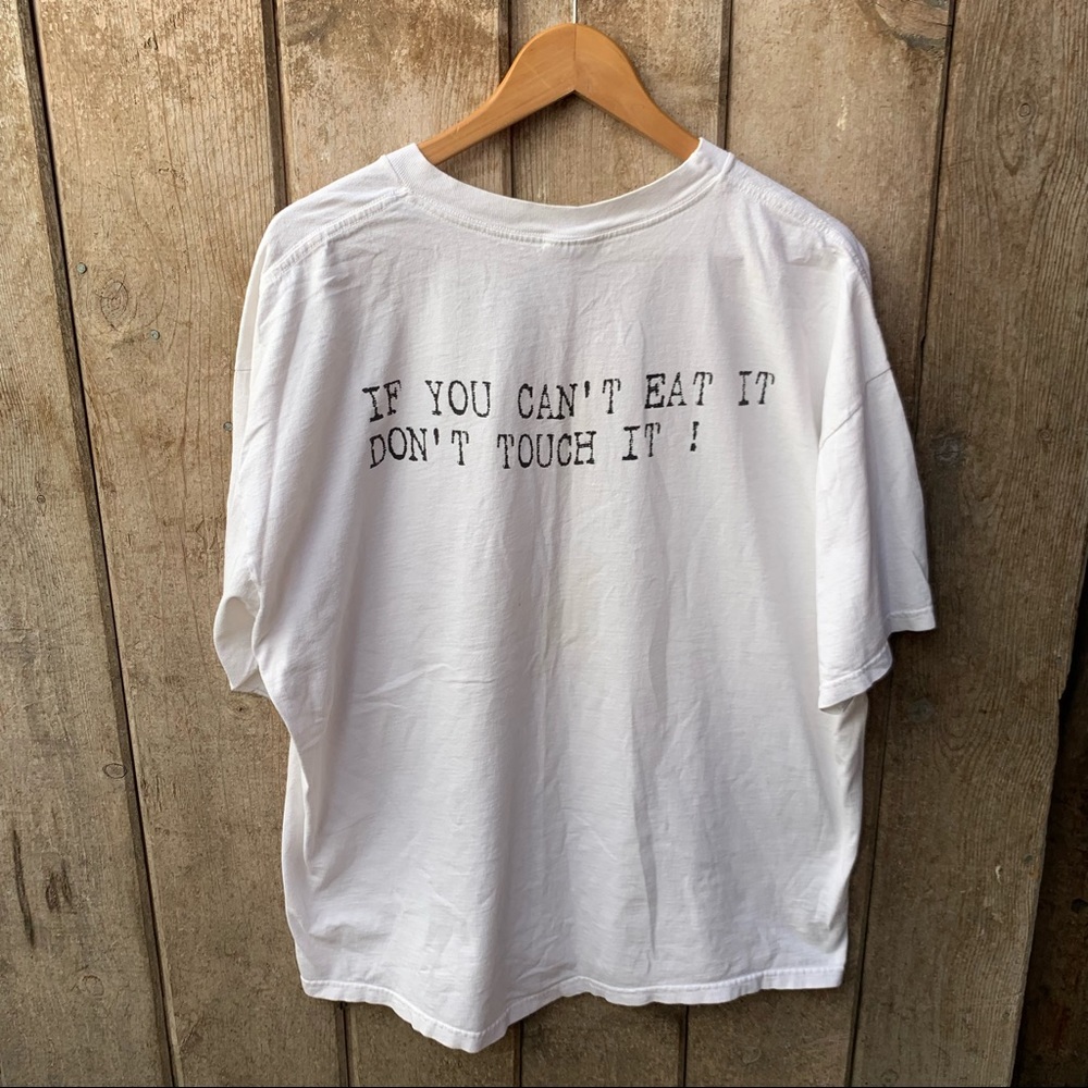 Vintage Funny T Shirt Size XXL Fits Large Mex If You Can’t Eat It Don’t Touch It
